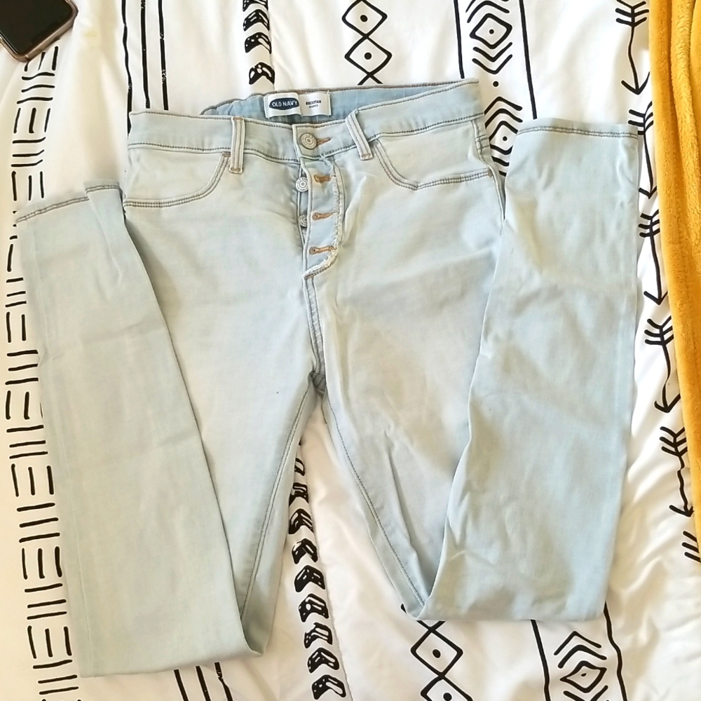 Faded jeggings